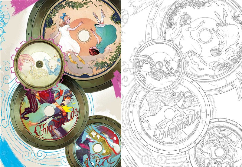 Arcane: The Official Coloring Book