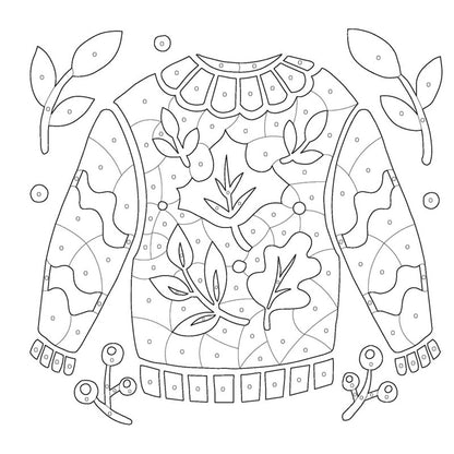 Autumn Inspirations: A Monochrome Coloring Book
