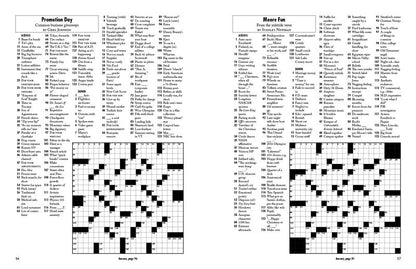 Unplugged Weekend Crosswords