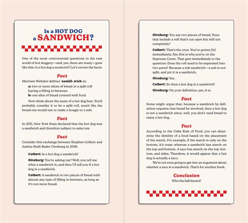 The Hot Dog Cookbook