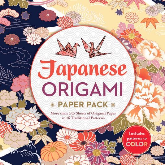 Paquet de papier origami japonais