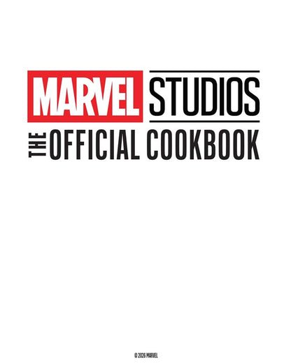 Marvel Studios: The Official Cookbook