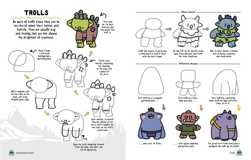 How to Draw Cute Spooky Stuff