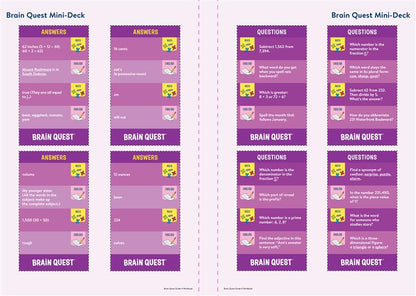 Cahier d'exercices Brain Quest : édition révisée pour la 4e année