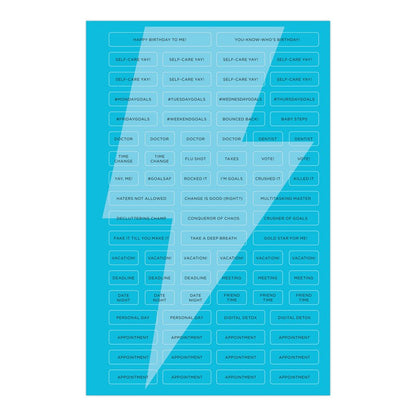 Crush Those Goals Undated Planner and Weekly Agenda Notebook