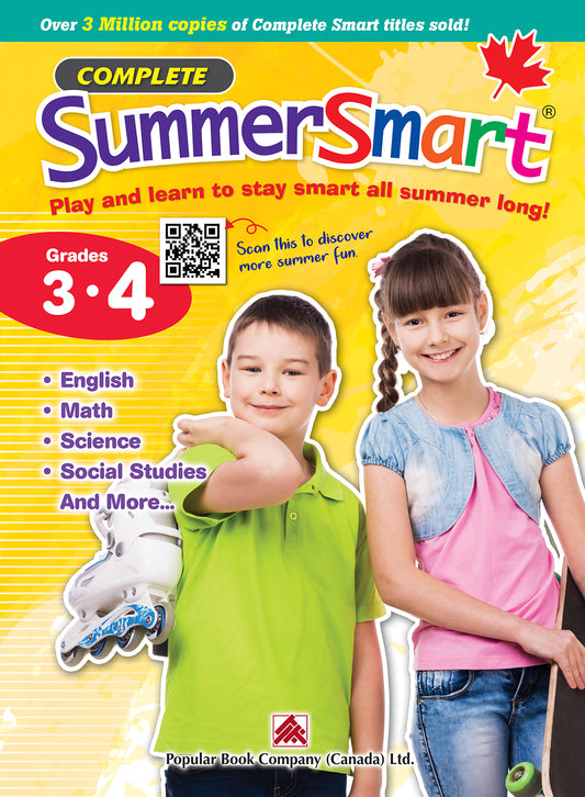 Complétez SummerSmart : 3e et 4e année