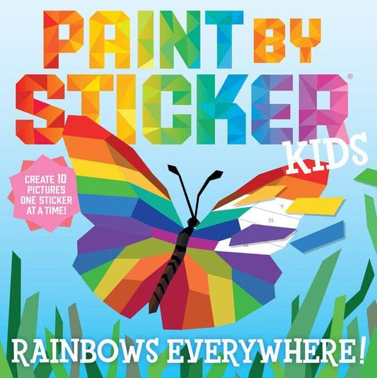 Peinture par Sticker Kids : Des arcs-en-ciel partout !