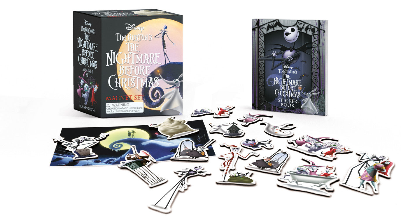 Disney Tim Burtonâ€™s The Nightmare Before Christmas Magnet Set