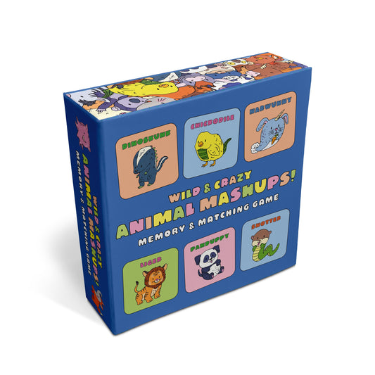 Wild &amp; Crazy Animal Mashups! Memory &amp; Matching Game
