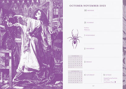 The Modern-Day Witch 2023 Wheel of the Year 17-Month Planner