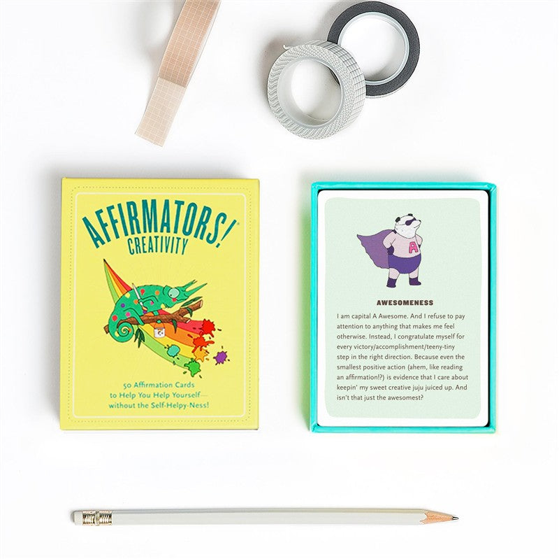 Affirmators! Creativity: 50 Affirmation Cards Deck