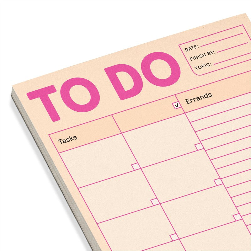To Do Pad (Pastel Peach)