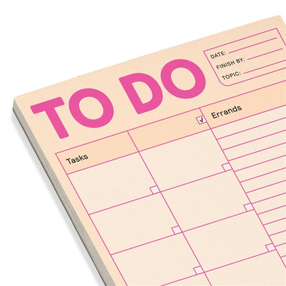 To Do Pad (Pastel Peach)
