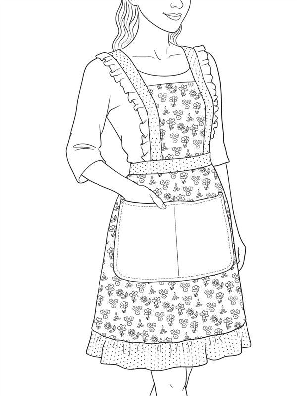 Creative Haven Farmhouse Charm Coloring Book