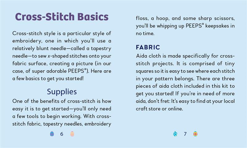 PEEPS® Cross-Stitch Kit