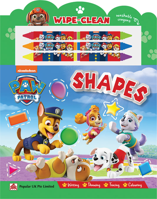 PAW Patrol Wipe-Clean: Shapes