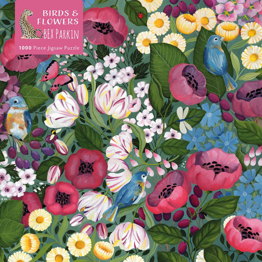 Adult Jigsaw Puzzle Bex Parkin: Birds &amp; Flowers