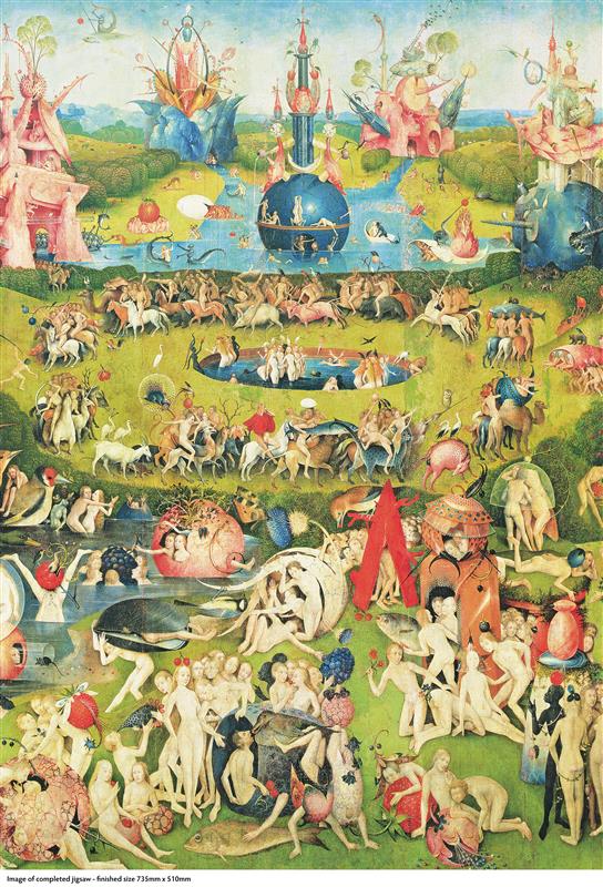 Adult Jigsaw Puzzle Hieronymus Bosch: Garden of Earthly Delights