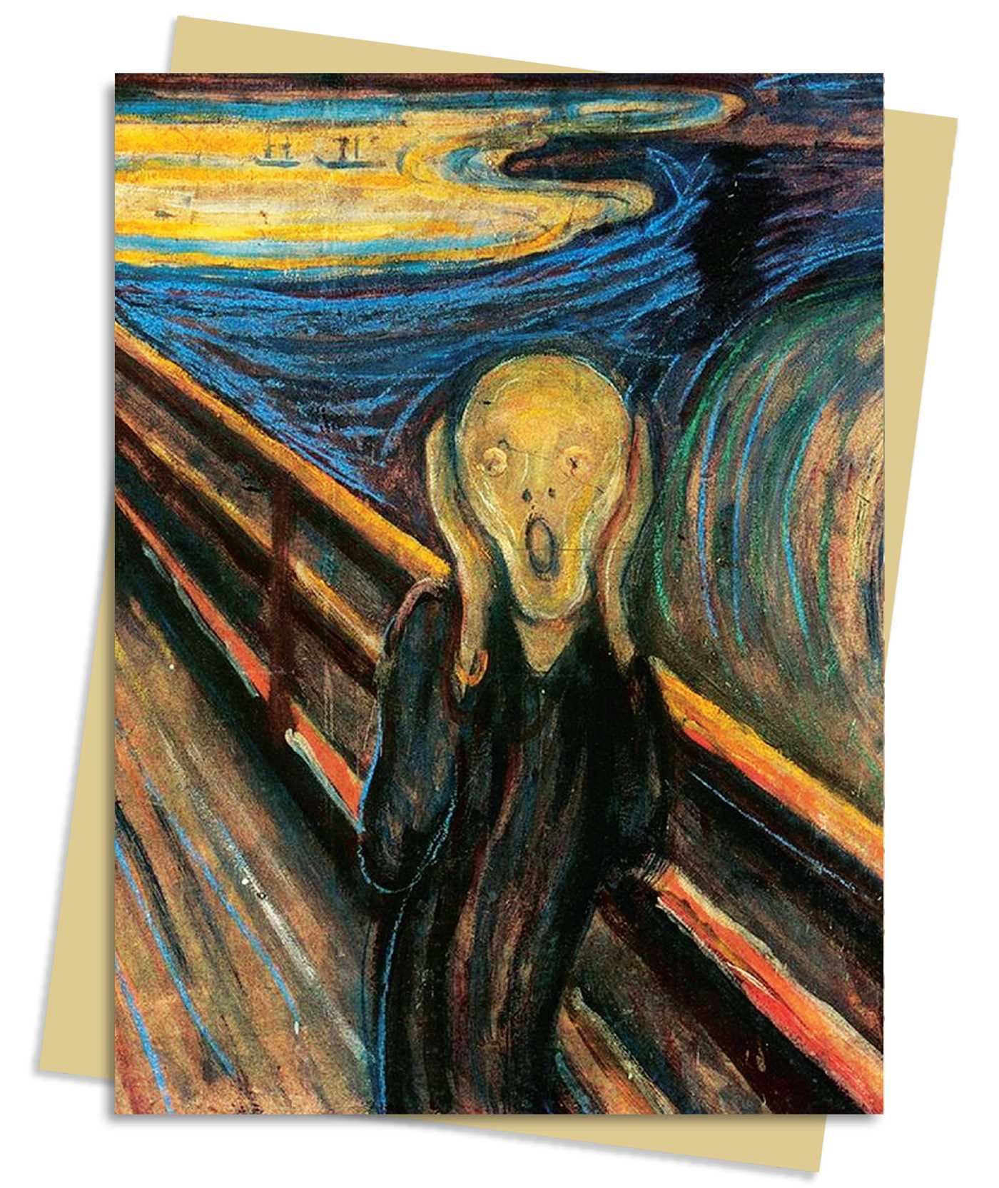 Pack de cartes de vœux Edvard Munch : Le Cri