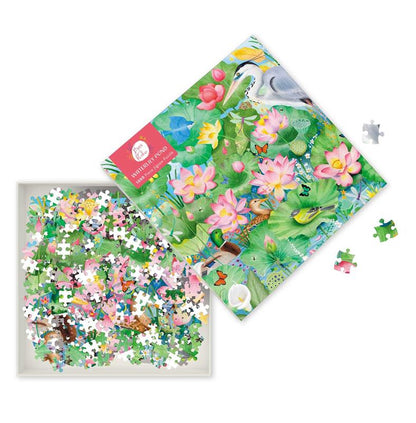 Adult Jigsaw Puzzle: Bex Parkin: Waterlily Pond