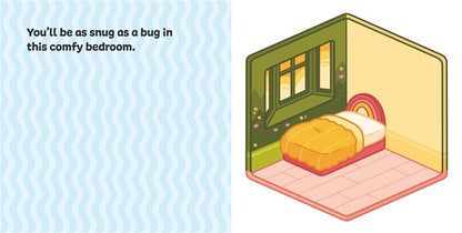 Cute & Cozy Sticker Rooms: Happy Homes