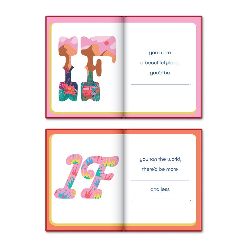 My Love, If You Were Fill-In-The-Blank Book - A Personalized Gift Book For Your Love