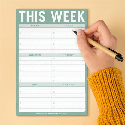 This Week Pad (Sage Green)