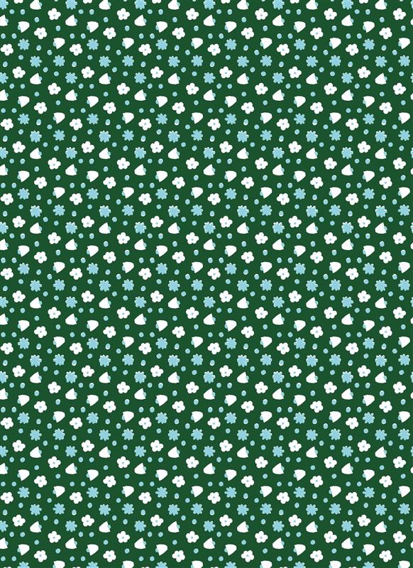 Amanda Jane Jones Wrapping Paper: Florals