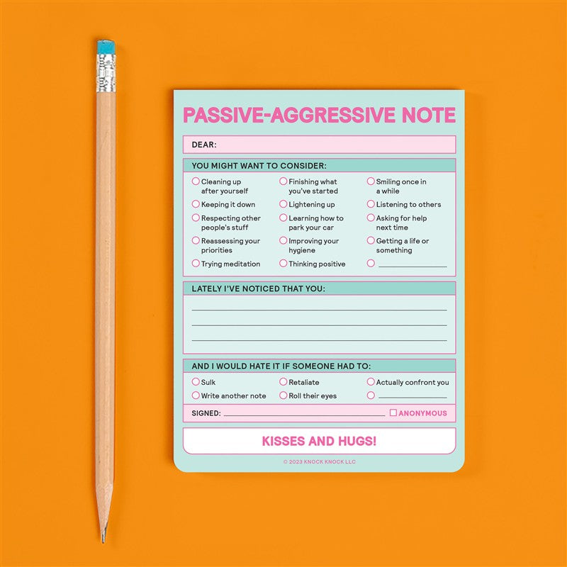 Passive Aggressive Nifty Note (Second Edition)