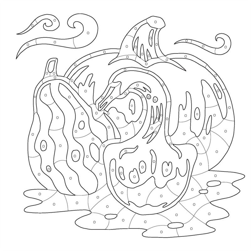 Autumn Inspirations: A Monochrome Coloring Book