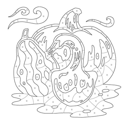 Autumn Inspirations: A Monochrome Coloring Book