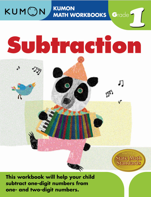 Kumon - Soustraction de 1re année