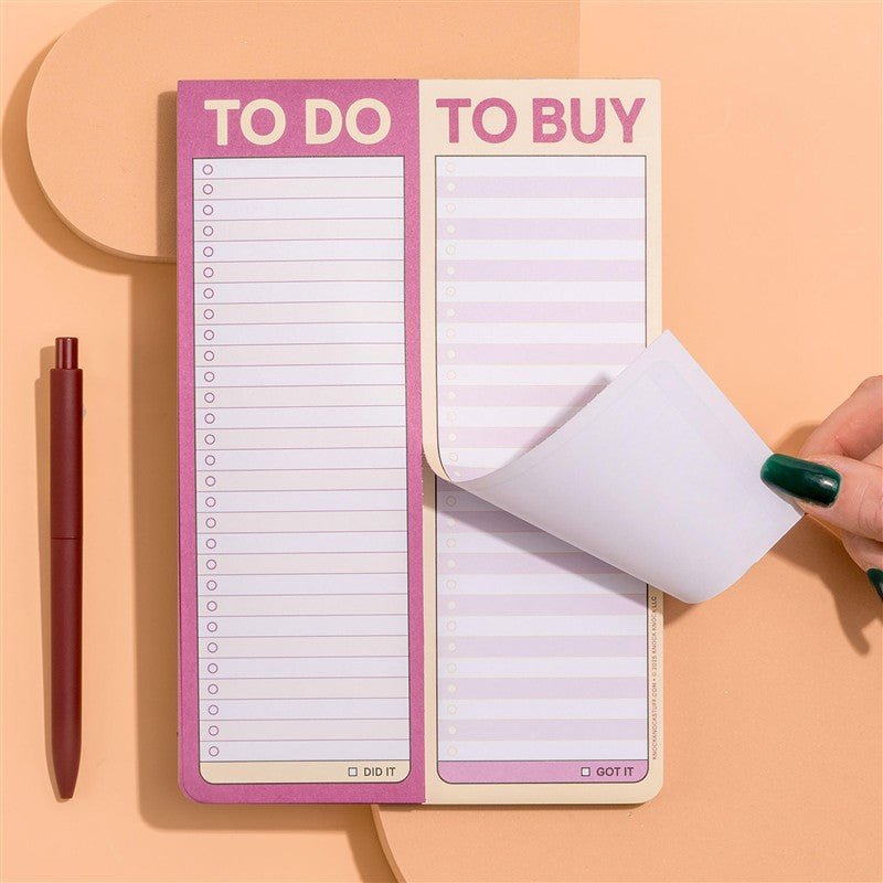 To Do To Buy Perforated Pad (Second Edition)