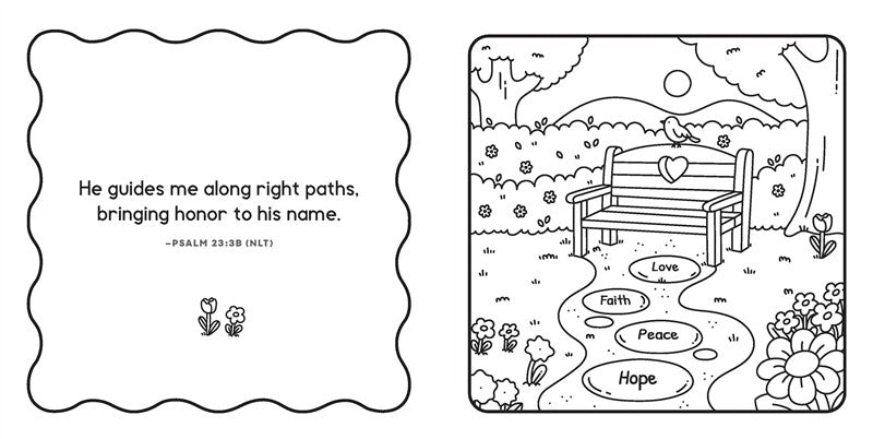 Simple Gifts Christian Coloring: Garden Glory