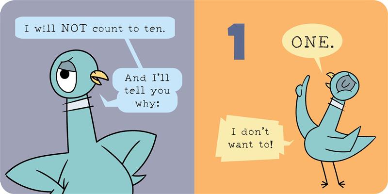 The Pigeon WON’T Count to 10!