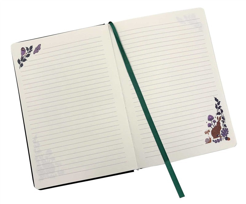 Forest Floor Deluxe Embroidered Journal