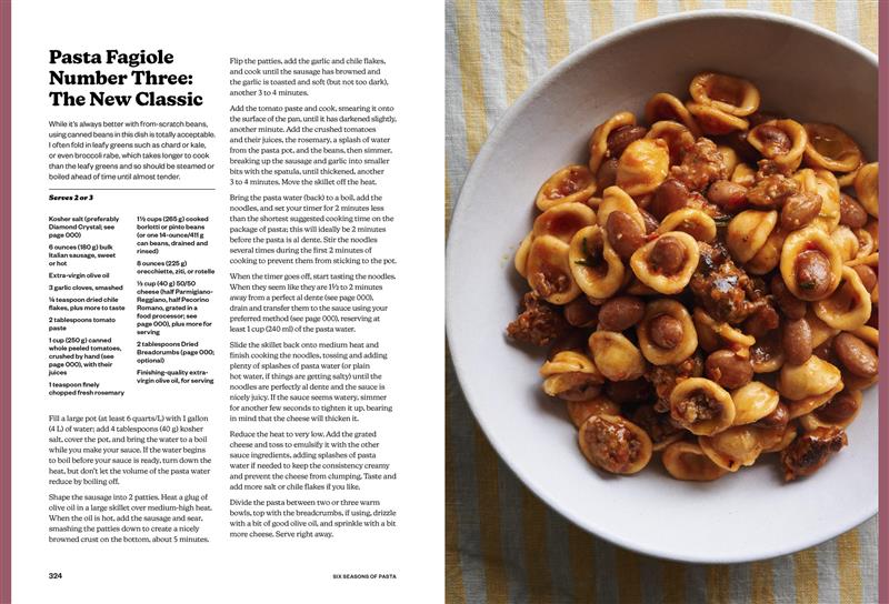 Six Seasons of Pasta