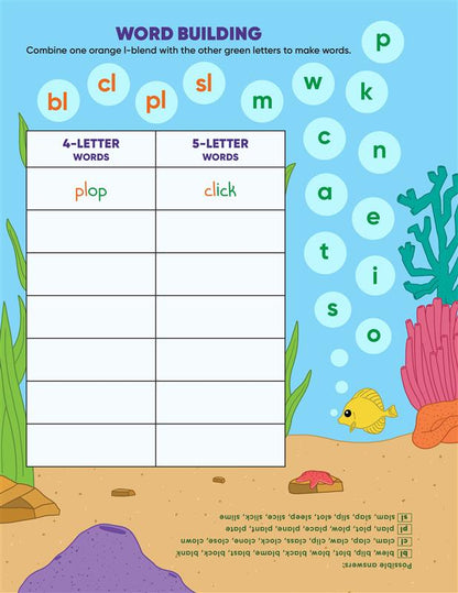 Learn by Sticker: Beginning Phonics