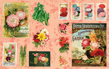 Cynthia Hart's Victoriana Garden Delights: The Sticker Book