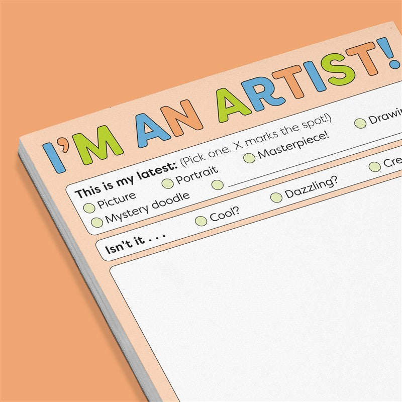 I’m an Artist! Playtime Pad with Sticker Sheet