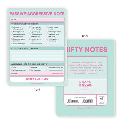 Passive Aggressive Nifty Note (Second Edition)