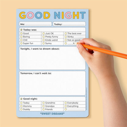 Good Night Playtime Pad with Sticker Sheet