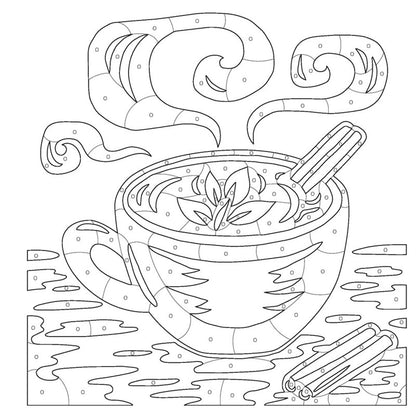 Autumn Inspirations: A Monochrome Coloring Book
