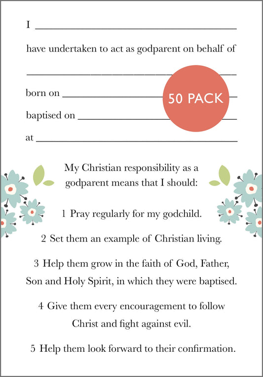 Godparent card 2024