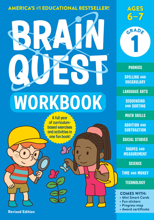 Brain Quest Workbook: 1st Grade Revised Edition  (Revised)