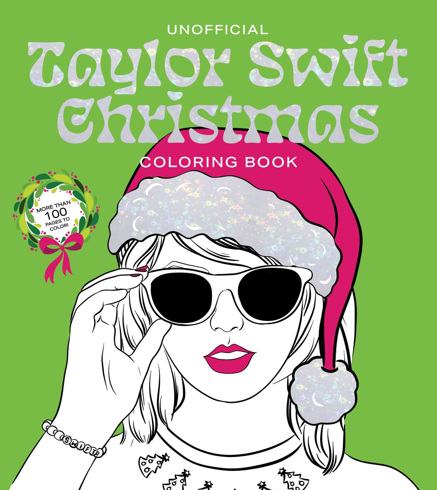 Livre de coloriage de Noël non officiel de Taylor Swift