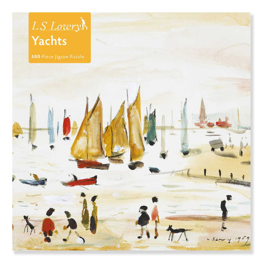 Puzzle adulte LS Lowry : Yachts (500 pièces)