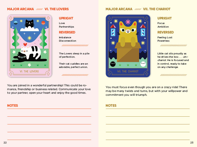 Tarot des chats mystiques