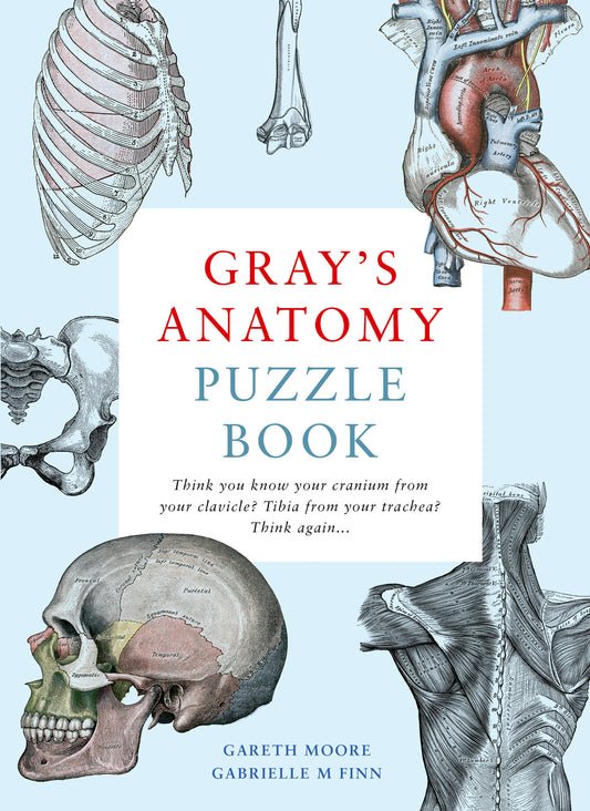 Livre d'énigmes sur l'anatomie de Gray