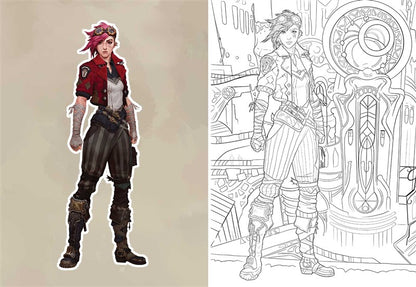 Arcane: The Official Coloring Book